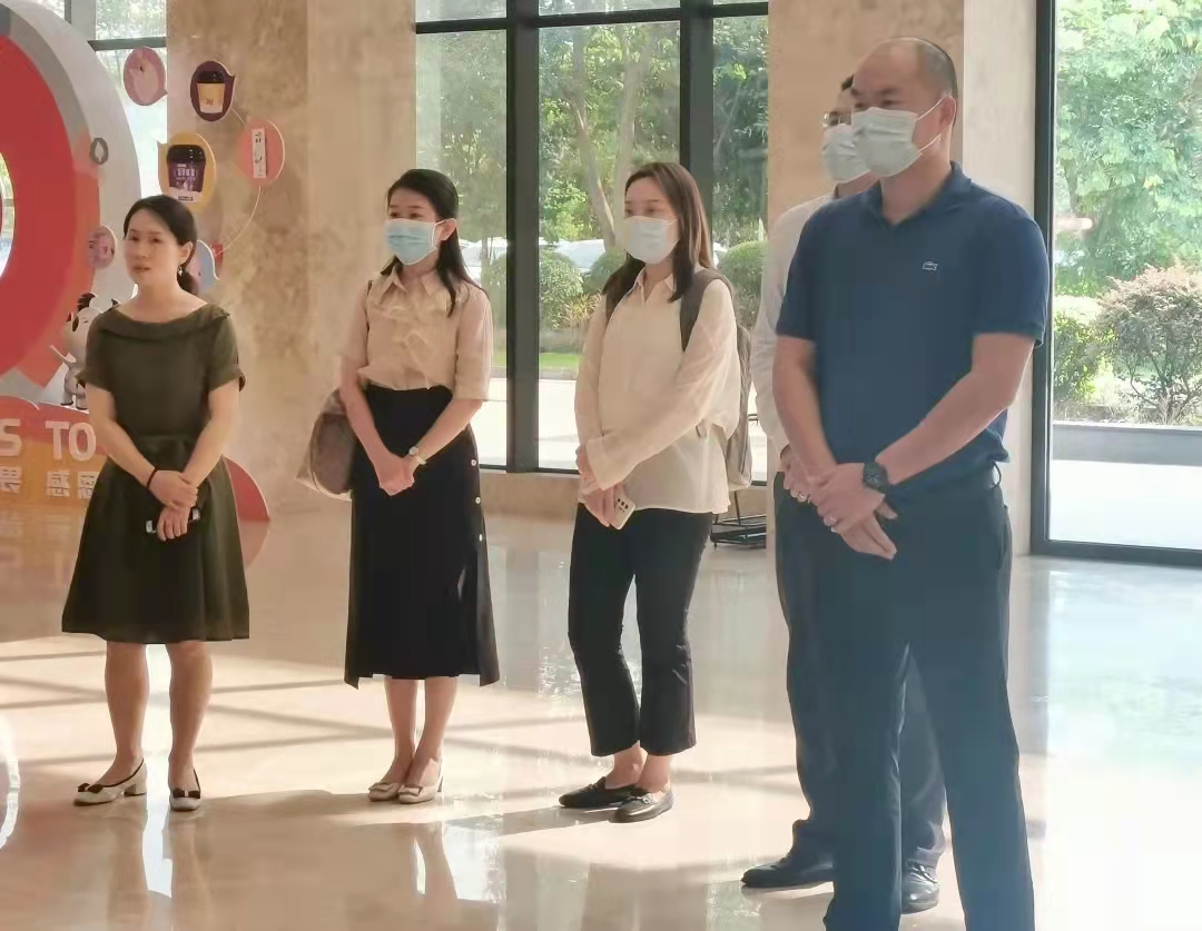 三亚崖州湾科技城管理局调研组一行莅临AG旗舰厅集团参观考察