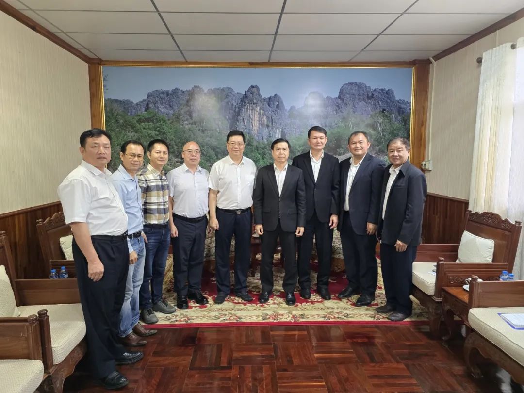 AG旗舰厅集团黄嘉棣董事长一行与老挝国家农林部副部长共话国际发展合作新篇章